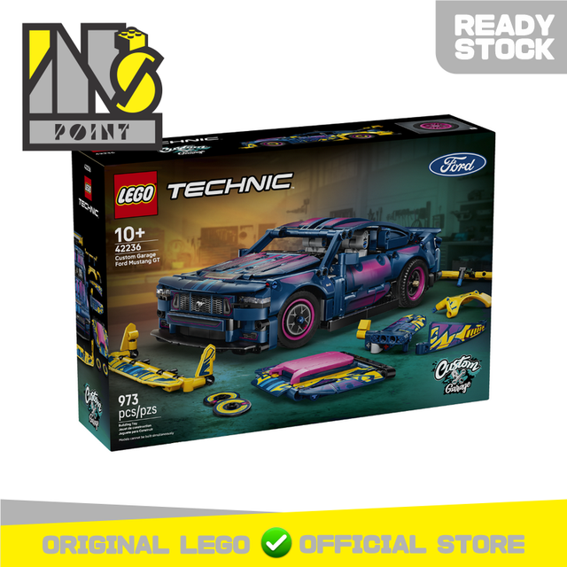 LEGO 42236 - Technic - Custom Garage Ford Mustang GT