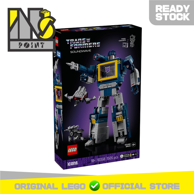 LEGO 10358 - Icons - Soundwave