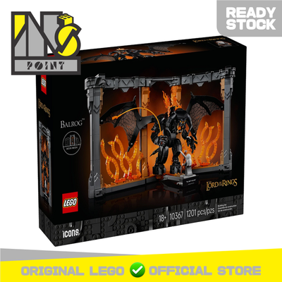LEGO 10367 - The Hobbit And The Lord Of The Rings - Balrog Book Nook