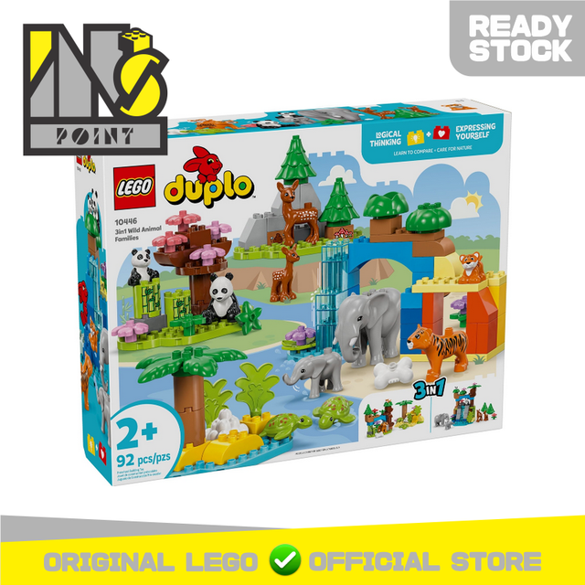 LEGO 10446 - Duplo - 3in1 Wild Animal Families