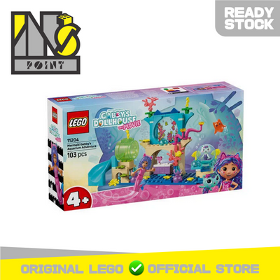 LEGO 11204 - Gabby's Dollhouse - Mermaid Gabby's Aquarium Adventure