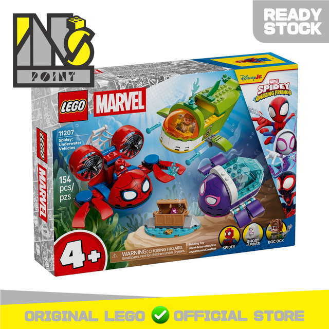 LEGO 11207 - Super Heroes - Spidey: Underwater Vehicles