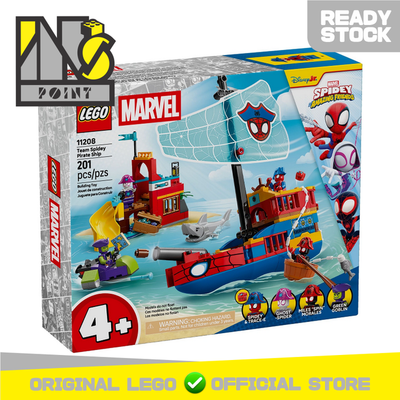 LEGO 11208 - Super Heroes - Team Spidey Pirate Ship