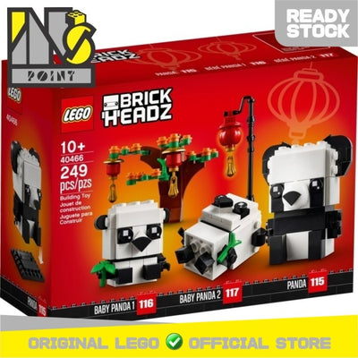 LEGO 40466 - Brickheadz - Chinese New Year Pandas
