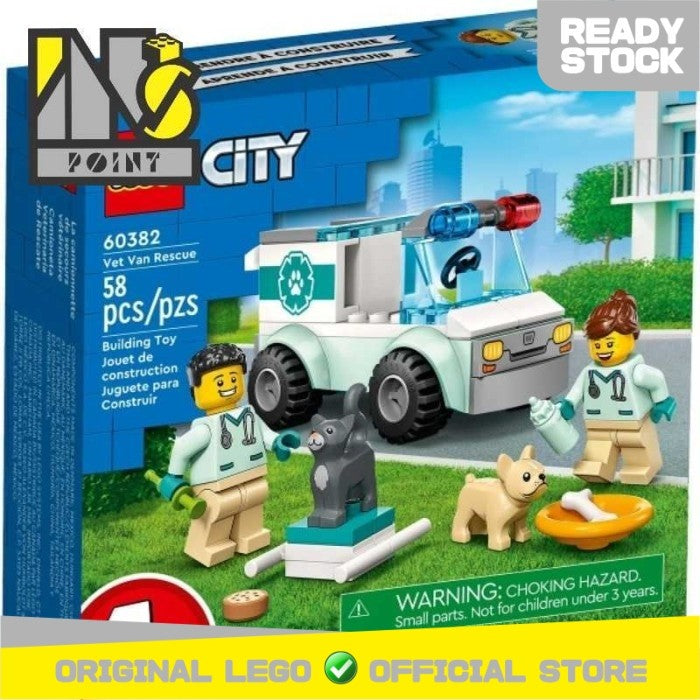 LEGO 60382 - City - Vet Van Rescue
