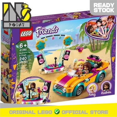 LEGO 41390 - Friends - Andrea's Car & Stage