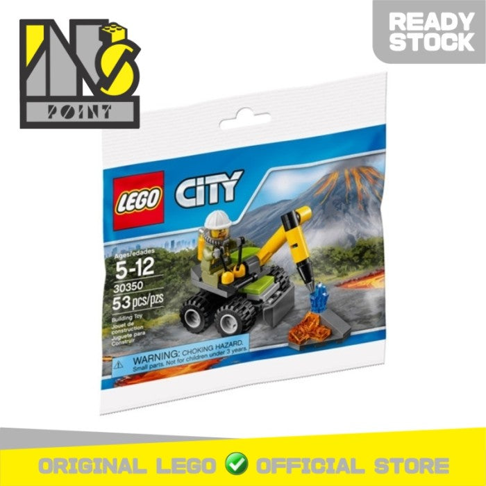 LEGO 30350 - Polybag - Volcano Jackhammer