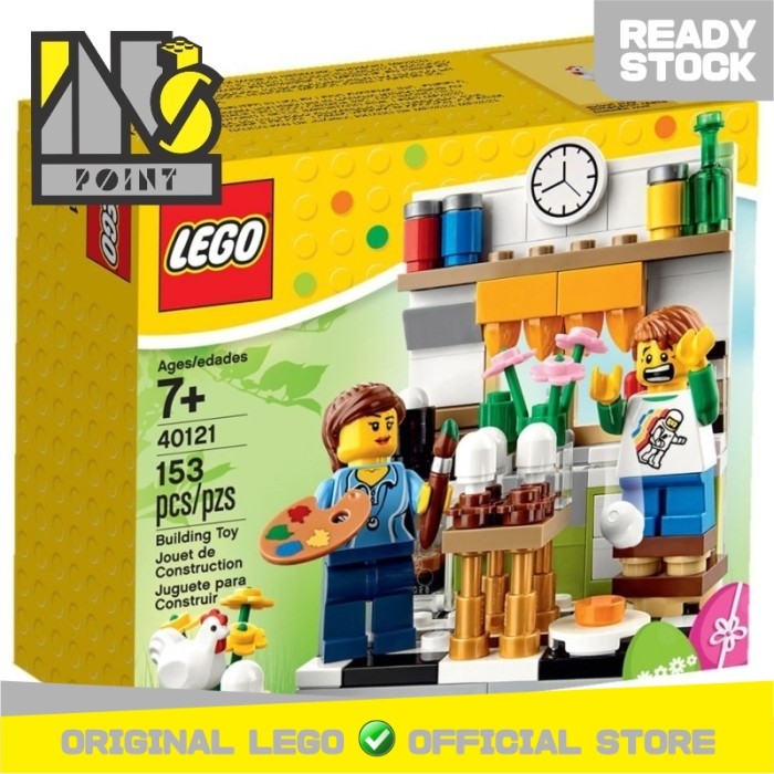 LEGO 40121 - Brick and More - Painting Easter Eggs