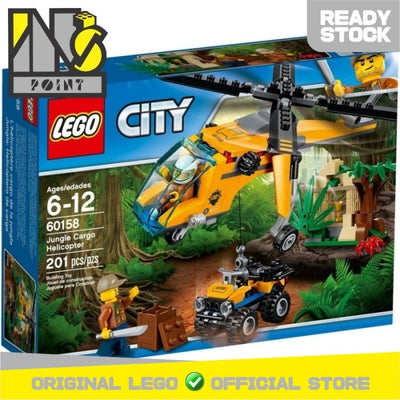 LEGO 60158 - City - Jungle Cargo Helicopter