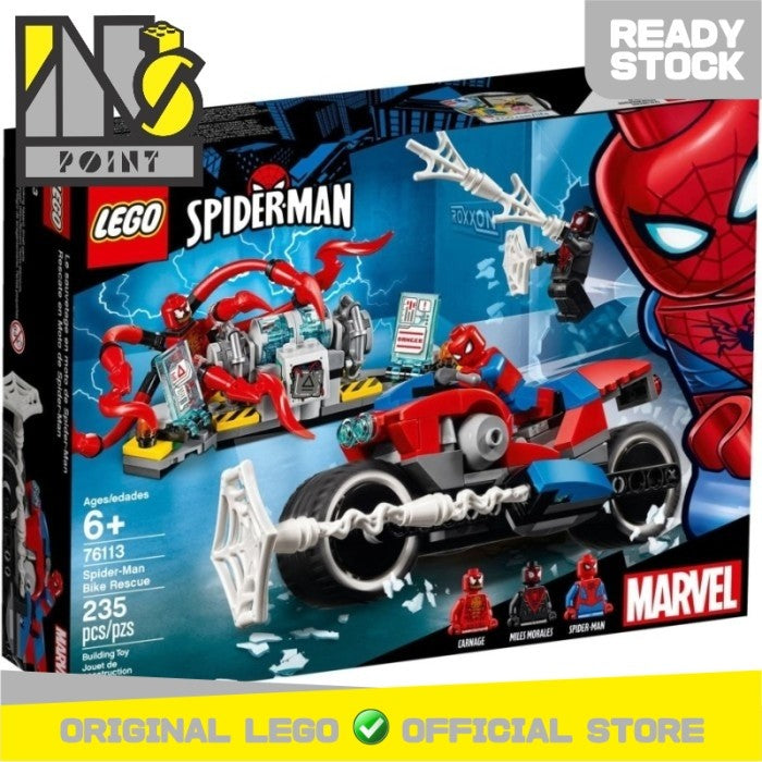 LEGO 76113 - Super Heroes - Spider-Man Bike Rescue