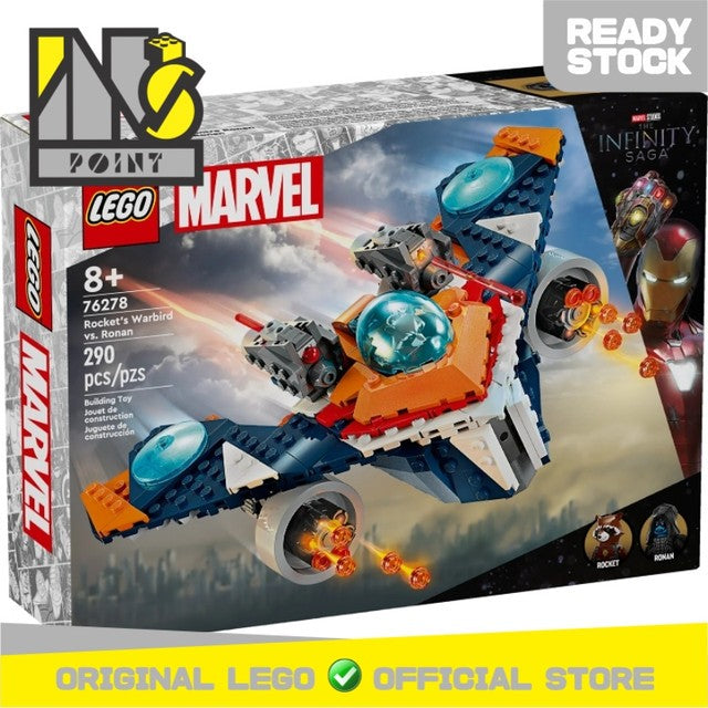 LEGO 76278 - Super Heroes - Rocket's Warbird vs. Ronan