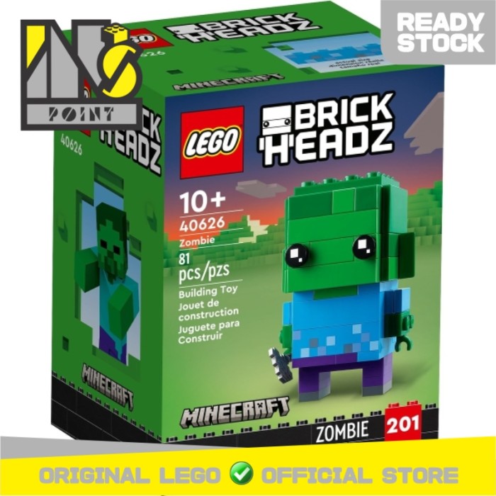 LEGO 40626 - Brickheadz - Zombie