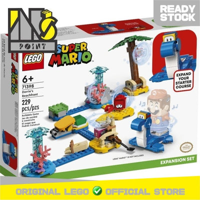 LEGO 71398 - Super Mario - Dorrie’s Beachfront Expansion Set