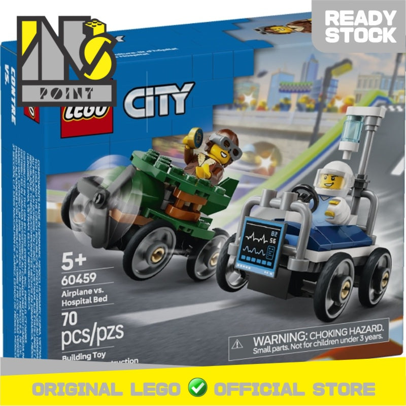 LEGO 60459 - City - Airplane vs. Hospital Bed