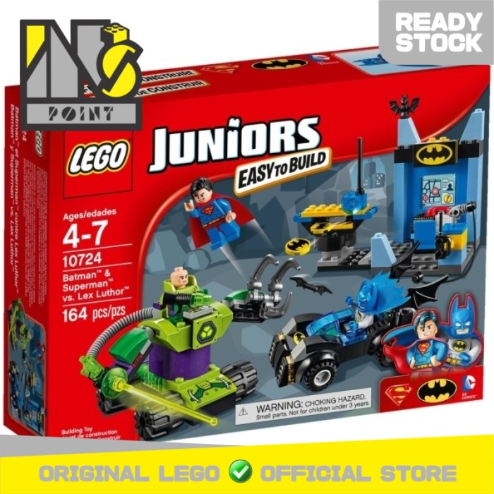 LEGO 10724 - Juniors - Batman & Superman vs. Lex Luthor