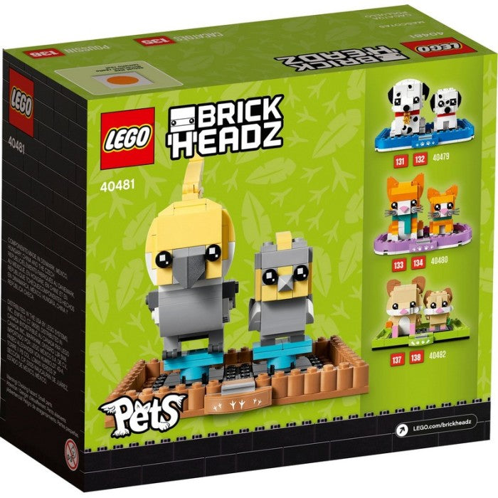 LEGO 40481 - Brickheadz - Cockatiel & Chick