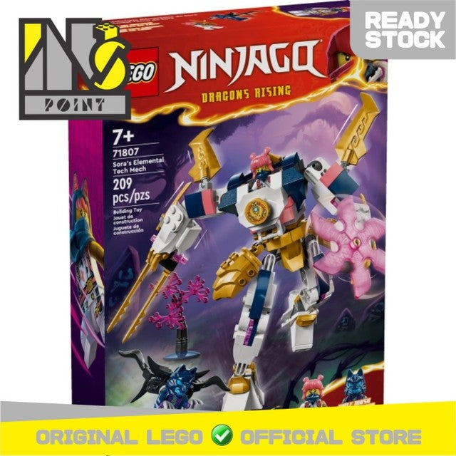 LEGO 71807 - Ninjago - Sora's Elemental Tech Mech