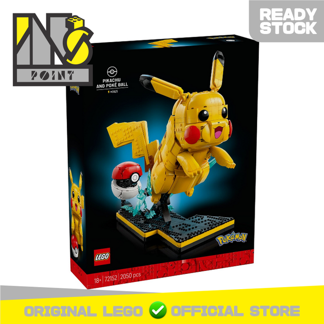 LEGO 72152 - Pokémon - Pikachu and Poké Ball