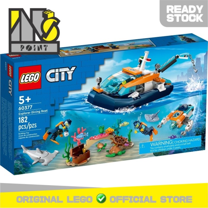 LEGO 60377 - City - Explorer Diving Boat