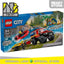 LEGO 60412 - City - 4x4 Fire Truck with Rescue Boat