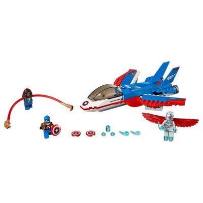 LEGO 76076 - Super Heroes - Captain America Jet Pursuit