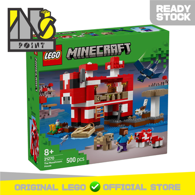 LEGO 21270 - Minecraft - The Mooshroom House