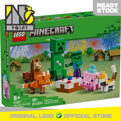 LEGO 21281 - Minecraft - Baby Pig's Birthday Celebration