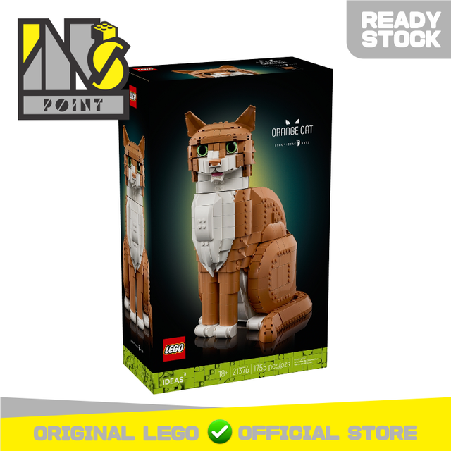 LEGO 21376 - CUUSO / IDEAS - Orange Cat