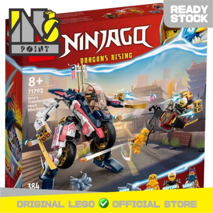 LEGO 71792 - Ninjago - Sora'S Transforming Mech Bike Racer