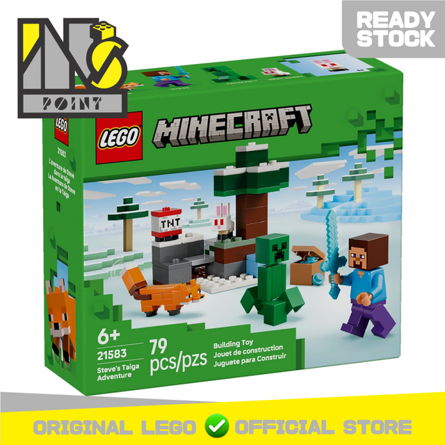 LEGO 21583 - Minecraft - Steve's Taiga Adventure
