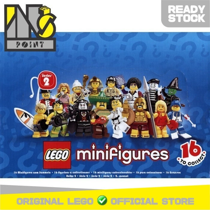 LEGO 8684 - LEGO Minifigures Series 2 Complete Full Set (16 pcs) MISP