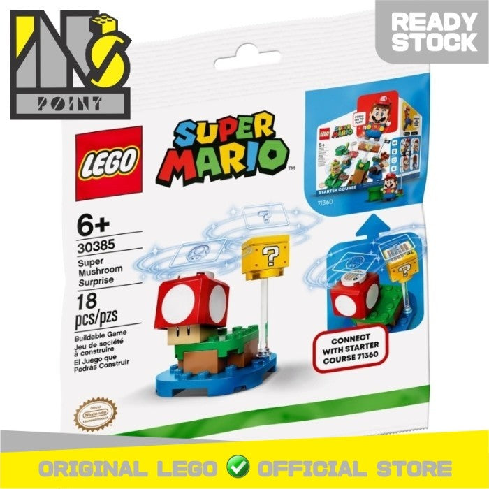 LEGO 30385 - Polybag - Super Mario - Super Mushroom Surprise