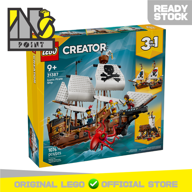 LEGO 31387 - Creator - Iconic Pirate Ship