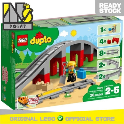 LEGO 10872 - Duplo - Train Bridge and Tracks