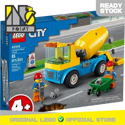 LEGO 60325 - City - Cement Mixer Truck