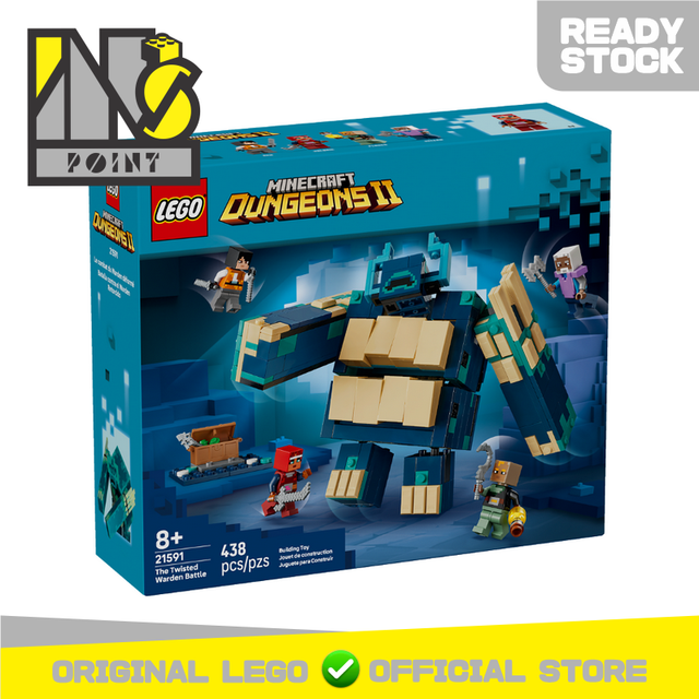 LEGO 21591 - Minecraft - The Twisted Warden Battle