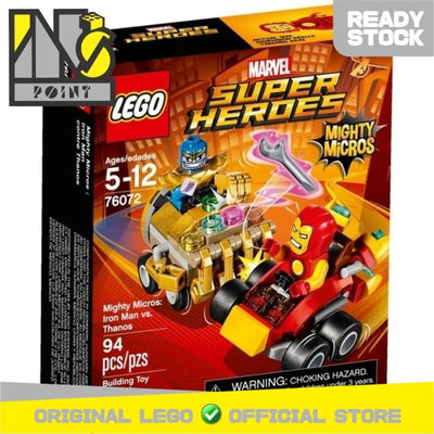 LEGO 76072 - Super Heroes - Mighty Micros: Iron Man vs. Thanos
