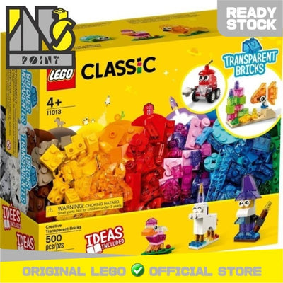 LEGO 11013 - Classic - Creative Transparent Bricks