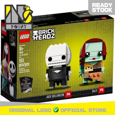 LEGO 41630 - Brickheadz - Jack Skellington & Sally