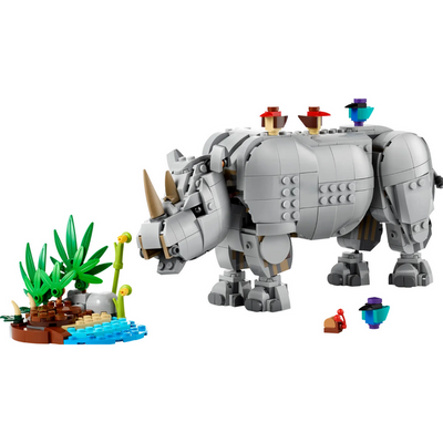 LEGO 31171 - Creator - Wild Animals: Majestic Rhino with Birds