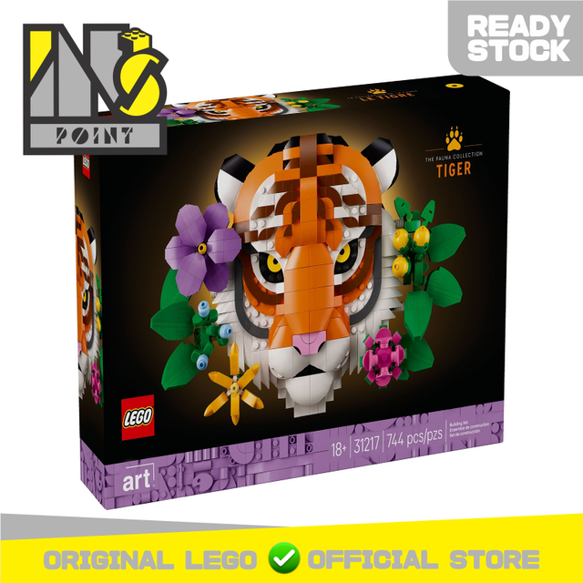 LEGO 31217 - Art / Mosaic - The Fauna Collection - Tiger