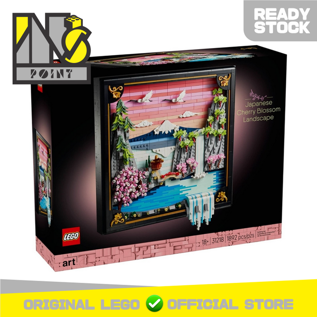 LEGO 31218 - Art / Mosaic - Japanese Cherry Blossom Landscape