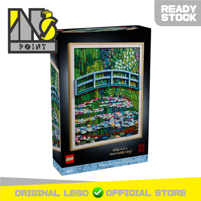 LEGO 31220 - Art / Mosaic - Claude Monet - Bridge over a Pond of Water Lilies