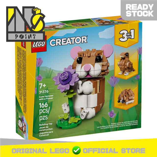 LEGO 31376 - Creator - Cute Hamster with a Flower