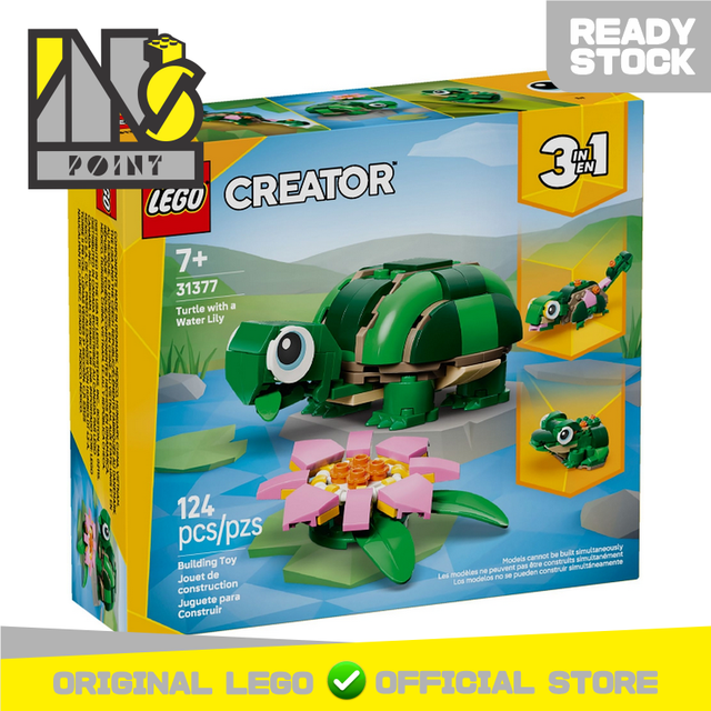 LEGO 31377 - Creator - Turtle with a Water Lily