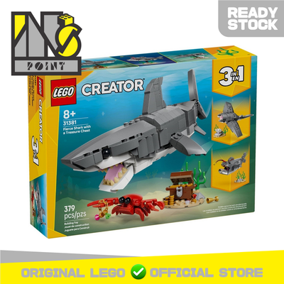 LEGO 31381 - Creator - Fierce Shark with a Treasure Chest