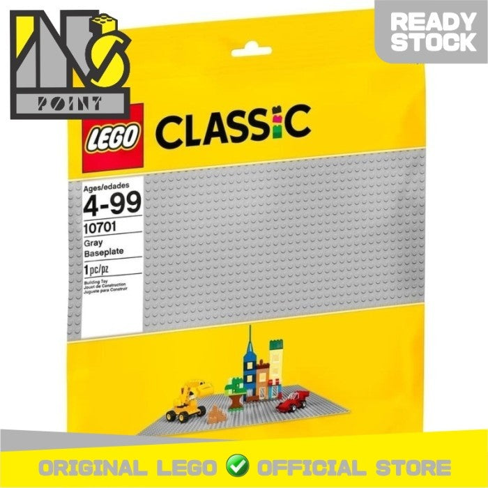 LEGO 10701 - Brick and More - Gray Baseplate