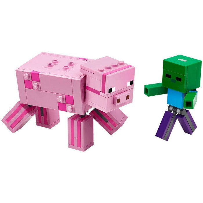 LEGO 21157 - Minecraft - BigFig Pig with Baby Zombie
