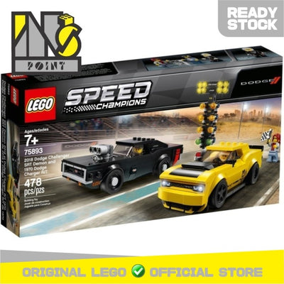 LEGO 75893 - Speed Champions 2018 Dodge Challenger SRT & 1970 Dodge RT