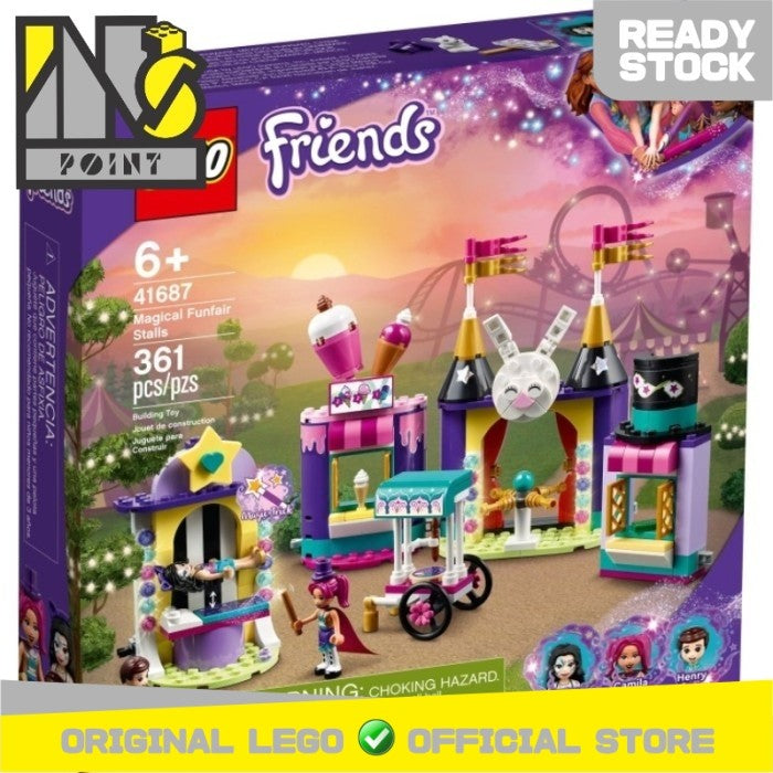 LEGO 41687 - Friends - Magical Funfair Stalls